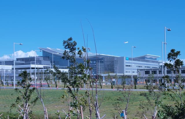 Tokyo Haneda Airport terminal exterior