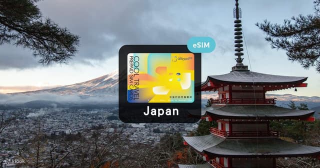 Japan eSIM product visual