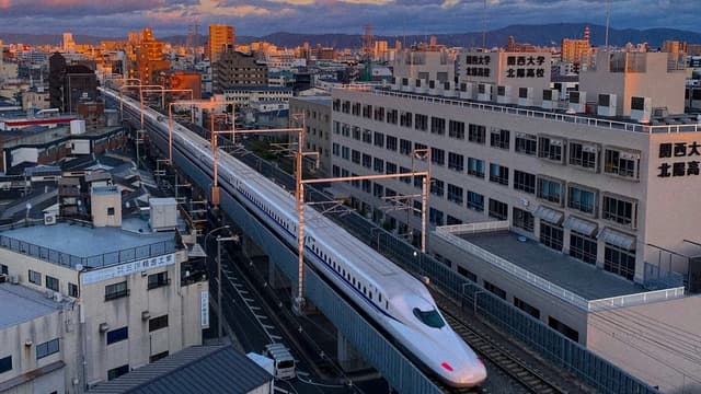 Tokyo airport and transfer visual